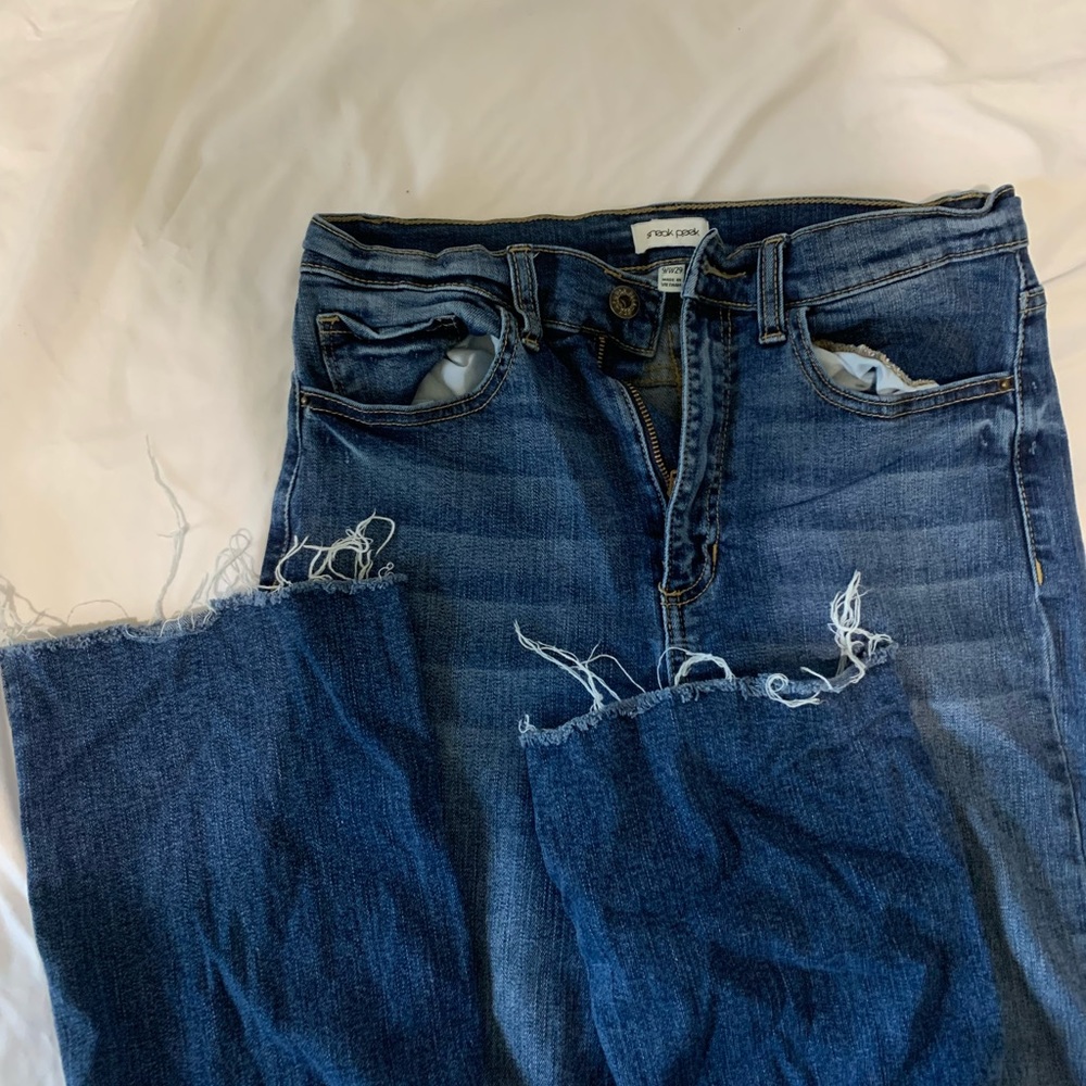 Sneak Peek flare denim